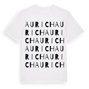 Aurich ordlek t-shirt – ekologisk bomull t-shirt från Pinshirt