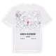 Aurich-Oldendorf karta t-shirt