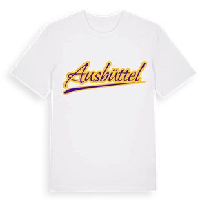 Ausbüttel baseball t-shirt – ekologisk bomull t-shirt från Pinshirt