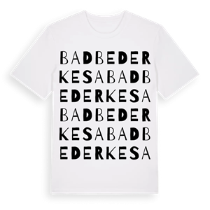 Bad Bederkesa ordlek t-shirt – ekologisk bomull t-shirt från Pinshirt