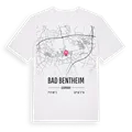Bad Bentheim karta t-shirt