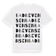 Bad Bevensen ordlek t-shirt
