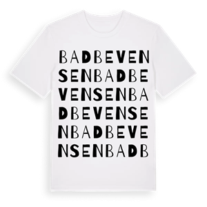 Bad Bevensen ordlek t-shirt – ekologisk bomull t-shirt från Pinshirt