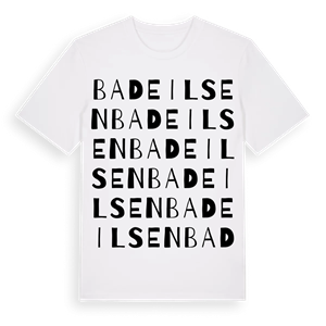 Bad Eilsen ordlek t-shirt – ekologisk bomull t-shirt från Pinshirt