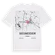 Bad Gandersheim karta t-shirt