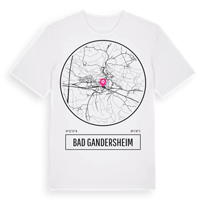 Bad Gandersheim t-shirt – ekologisk bomull t-shirt från Pinshirt
