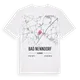 Bad Nenndorf karta t-shirt
