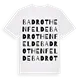 Bad Rothenfelde ordlek t-shirt