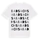 Bad Sachsa ordlek t-shirt