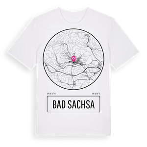 Bad Sachsa t-shirt – ekologisk bomull t-shirt från Pinshirt