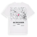 Bad Zwischenahn karta t-shirt