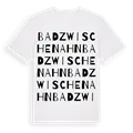 Bad Zwischenahn ordlek t-shirt
