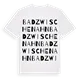 Bad Zwischenahn ordlek t-shirt