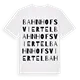 Bahnhofsviertel ordlek t-shirt