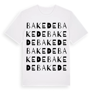 Bakede ordlek t-shirt – ekologisk bomull t-shirt från Pinshirt