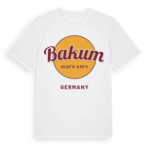 Bakum cirkel t-shirt – ekologisk bomull t-shirt från Pinshirt