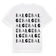 Balge ordlek t-shirt