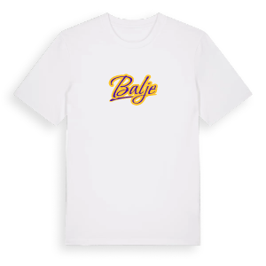 Balje baseball t-shirt – ekologisk bomull t-shirt från Pinshirt