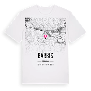 Barbis karta t-shirt – ekologisk bomull t-shirt från Pinshirt
