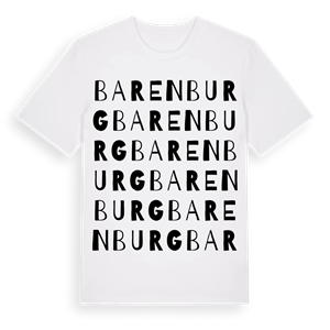 Barenburg ordlek t-shirt – ekologisk bomull t-shirt från Pinshirt