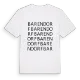 Barendorf ordlek t-shirt