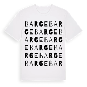 Barge ordlek t-shirt – ekologisk bomull t-shirt från Pinshirt
