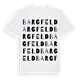 Bargfeld ordlek t-shirt