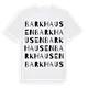 Barkhausen ordlek t-shirt