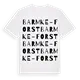 Barmke-Forst ordlek t-shirt