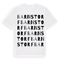 Barnstorf ordlek t-shirt
