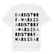 Barnstorf-Warle ordlek t-shirt