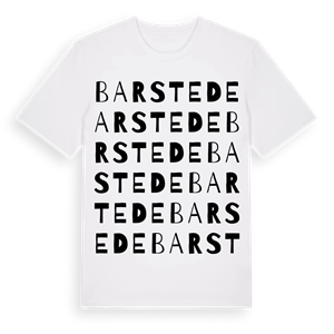 Barstede ordlek t-shirt – ekologisk bomull t-shirt från Pinshirt