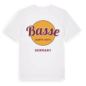 Basse cirkel t-shirt – ekologisk bomull t-shirt från Pinshirt