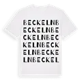Beckeln ordlek t-shirt