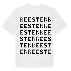 Beesten ordlek t-shirt – ekologisk bomull t-shirt från Pinshirt