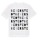 Beierstedt ordlek t-shirt
