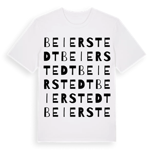 Beierstedt ordlek t-shirt – ekologisk bomull t-shirt från Pinshirt