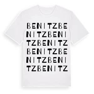 Benitz ordlek t-shirt – ekologisk bomull t-shirt från Pinshirt