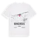 Bensersiel karta t-shirt