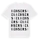 Bensersiel ordlek t-shirt