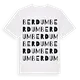Berdum ordlek t-shirt