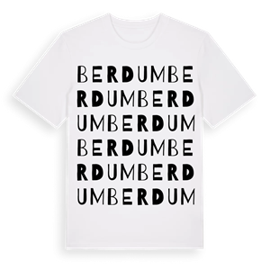 Berdum ordlek t-shirt – ekologisk bomull t-shirt från Pinshirt