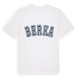 Berka college t-shirt – ekologisk bomull t-shirt från Pinshirt