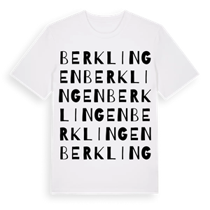 Berklingen ordlek t-shirt – ekologisk bomull t-shirt från Pinshirt