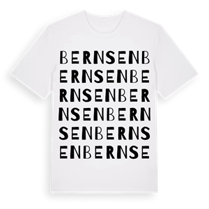 Bernsen ordlek t-shirt – ekologisk bomull t-shirt från Pinshirt