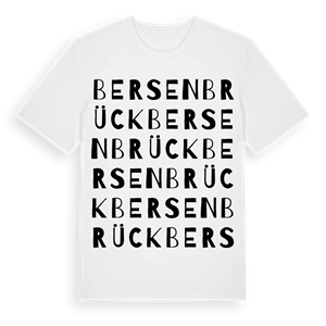 Bersenbrück ordlek t-shirt – ekologisk bomull t-shirt från Pinshirt