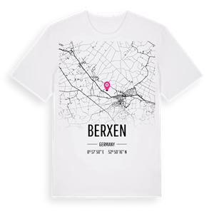 Berxen karta t-shirt – ekologisk bomull t-shirt från Pinshirt