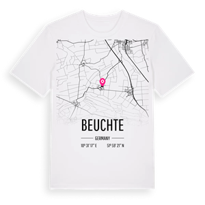 Beuchte karta t-shirt – ekologisk bomull t-shirt från Pinshirt