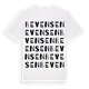 Bevensen ordlek t-shirt