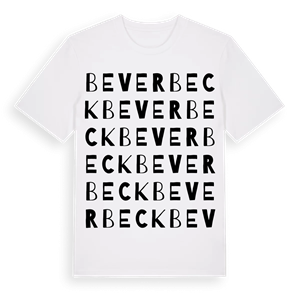Beverbeck ordlek t-shirt – ekologisk bomull t-shirt från Pinshirt